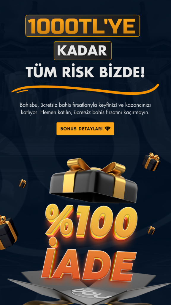 Bahis TÜM RİSK BİZDE STORY